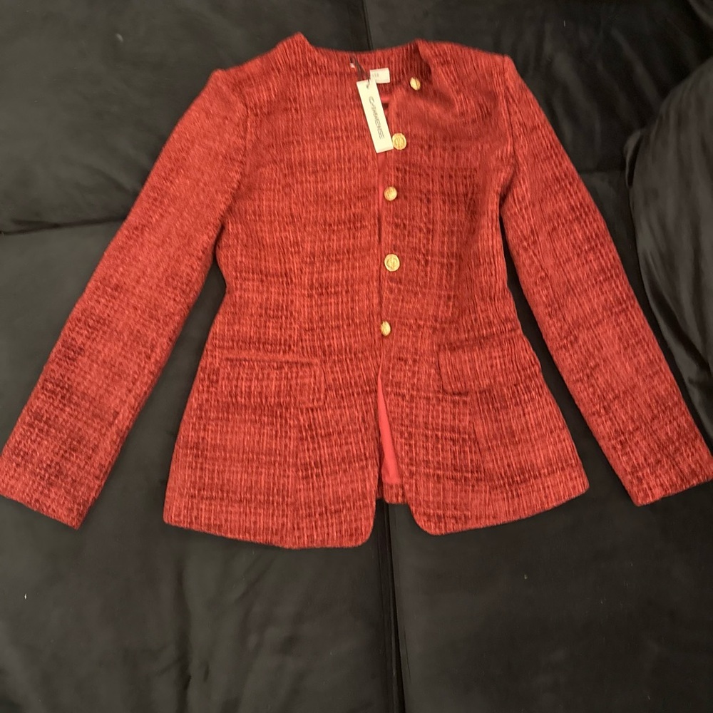 Commense button down tweed blazer - Picture 5 of 5